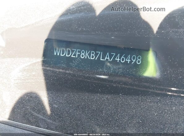 WDDZF8KB7LA746498 2020 MERCEDES-BENZ AMG E 63 Черный 