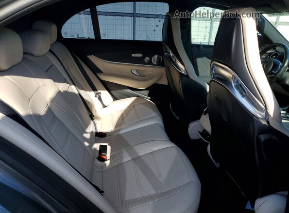 WDDZF8KB8JA458941 2018 MERCEDES-BENZ E Gray Вид задніх сидінь