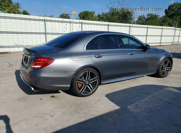WDDZF8KB8JA458941 2018 MERCEDES-BENZ E Gray Задня права чверть