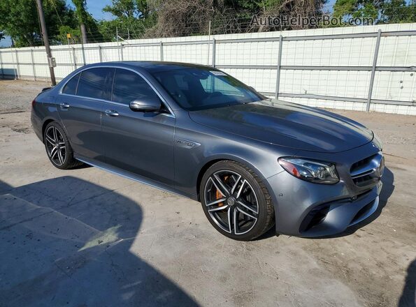 WDDZF8KB8JA458941 2018 MERCEDES-BENZ E Gray Передня права чверть
