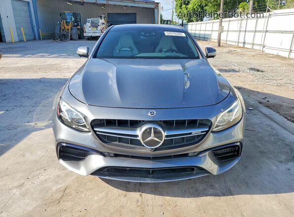 WDDZF8KB8JA458941 2018 MERCEDES-BENZ E Gray Вид спереду