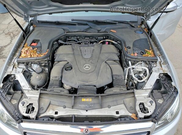 WDDZH6JB2KA572533 2019 MERCEDES-BENZ E Silver 