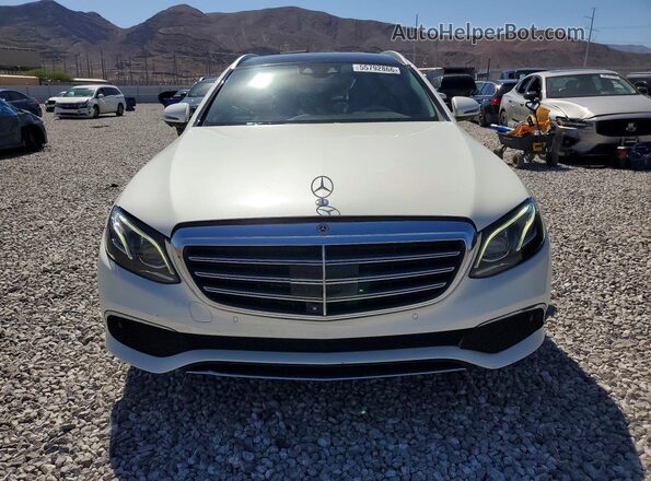 WDDZH6JB2KA607975 2019 MERCEDES-BENZ E White Front view