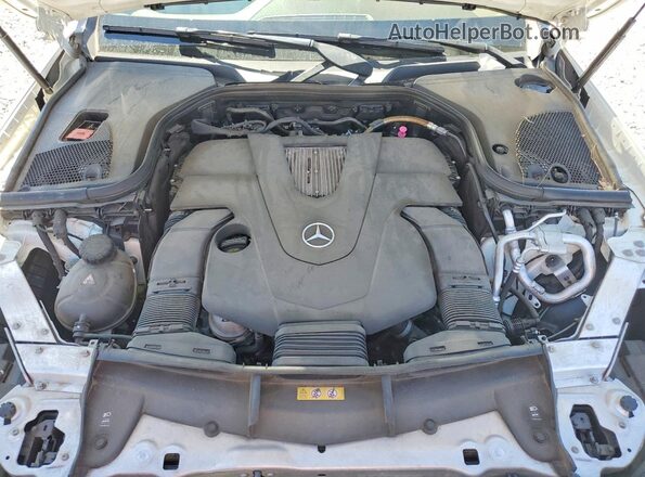 WDDZH6JB2KA607975 2019 MERCEDES-BENZ E White Rear interior view