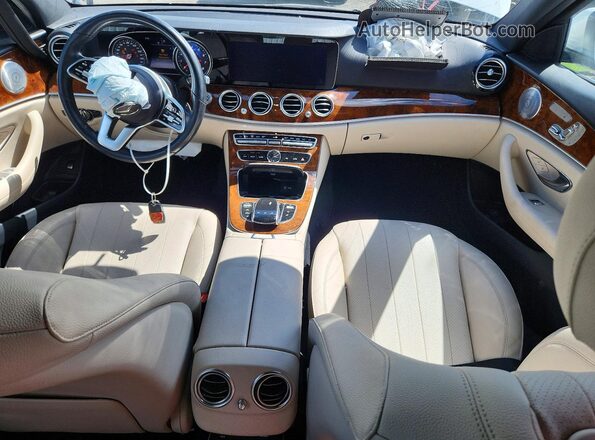 WDDZH6JB8KA656386 2019 MERCEDES-BENZ E White Առջևի վահանակի տեսք