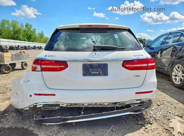 WDDZH6JB8KA656386 2019 MERCEDES-BENZ E White Հետևի տեսք