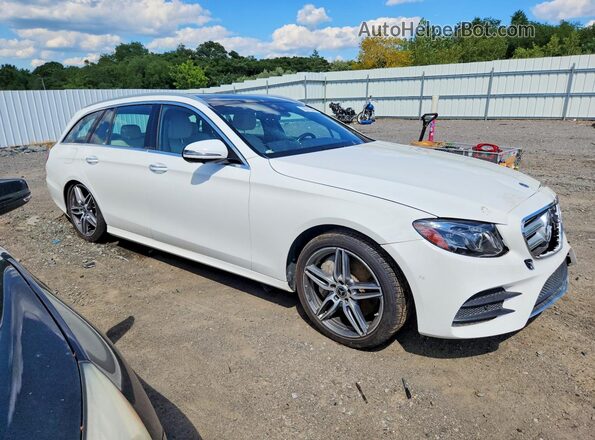 WDDZH6JB8KA656386 2019 MERCEDES-BENZ E White Առջևի աջ
