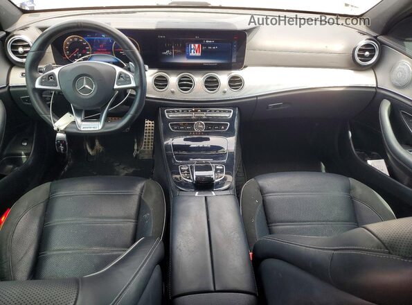 WDDZH8KB6JA386096 2018 MERCEDES-BENZ E Серый Вид панели приборов