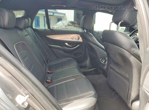 WDDZH8KB6JA386096 2018 MERCEDES-BENZ E Серый Вид задней части салона