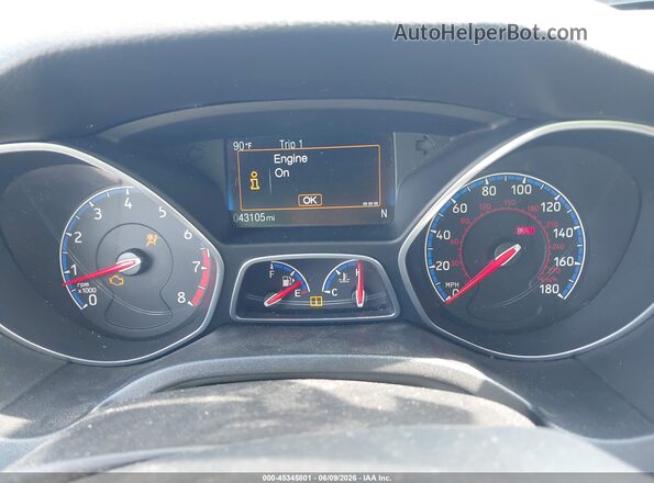 WF0DP3TH3G4115739 2016 FORD FOCUS RS Серый Вид задних сидений