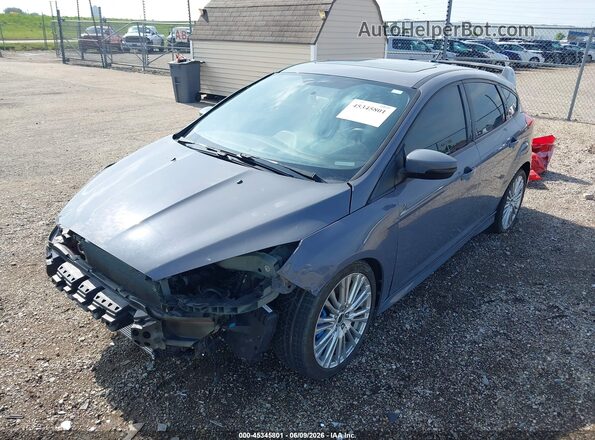 WF0DP3TH3G4115739 2016 FORD FOCUS RS Серый Передняя левая четверть