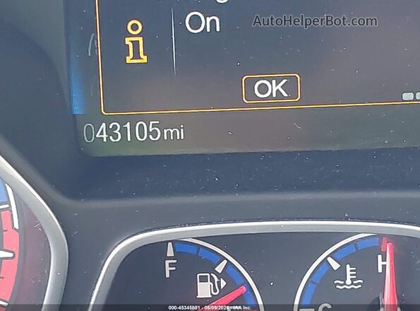 WF0DP3TH3G4115739 2016 FORD FOCUS RS Серый 