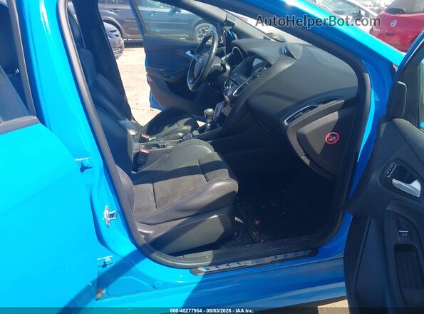 WF0DP3TH6H4119740 2017 FORD FOCUS RS Blue Vista interior delantera
