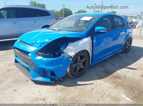 WF0DP3TH6H4119740 2017 FORD FOCUS RS Blue Vista tres cuartos delantera izquierda