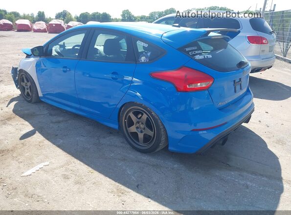 WF0DP3TH6H4119740 2017 FORD FOCUS RS Blue Trasero izquierdo