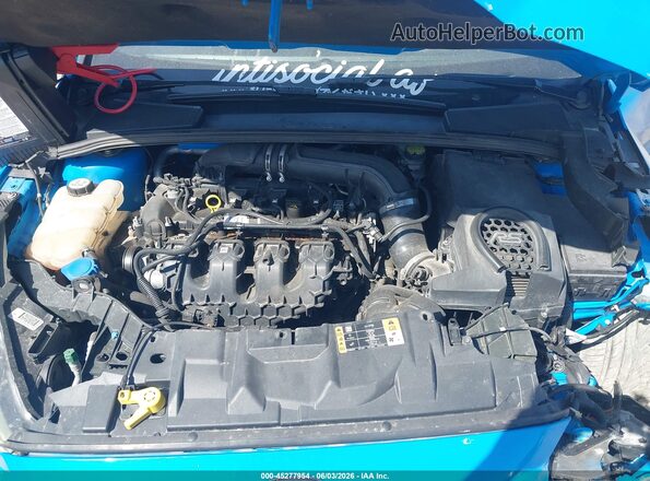 WF0DP3TH6H4119740 2017 FORD FOCUS RS Blue Vista trasera