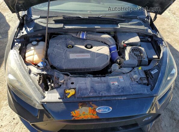 WF0DP3TH8G4116773 2016 FORD FOCUS Black უკანა სალონის ხედი