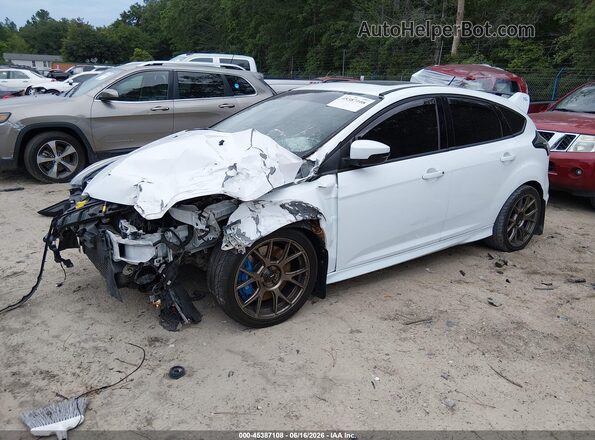 WF0DP3TH9H4120834 2017 FORD FOCUS RS White Vista tres cuartos delantera izquierda