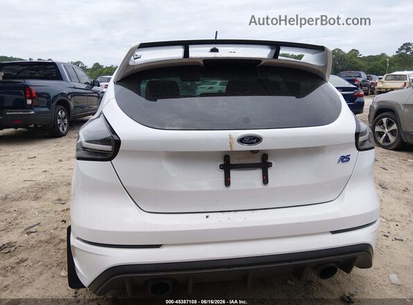 WF0DP3TH9H4120834 2017 FORD FOCUS RS White 