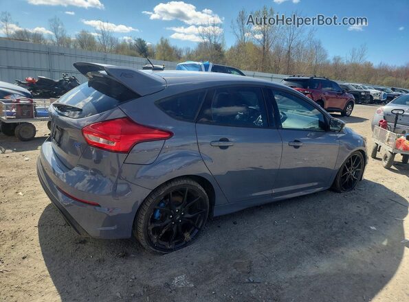 WF0DP3TH9H4121224 2017 FORD FOCUS Gray Задня права чверть