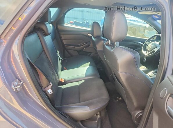 WF0DP3TH9H4121224 2017 FORD FOCUS Gray Вид задніх сидінь