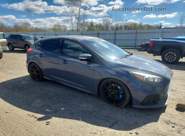 WF0DP3TH9H4121224 2017 FORD FOCUS Gray Передня права чверть