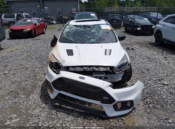 WF0DP3TH9H4122213 2017 FORD FOCUS RS White Widok wnętrza z tyłu