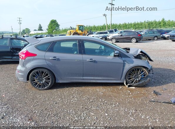 WF0DP3THXH4120356 2017 FORD FOCUS RS Gray Rear interior view