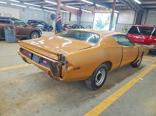 WH23G2G175336 1972 DODGE CHARGER Gold Tył prawy