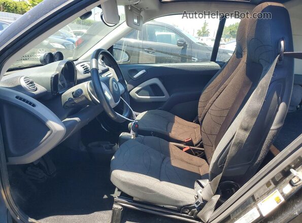 WMEEJ9AA5GK844839 2016 SMART FORTWO Black Widok wnętrza z przodu