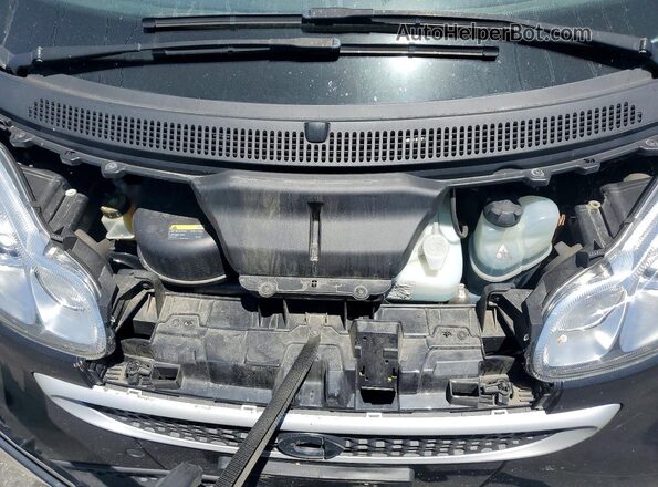 WMEEJ9AA5GK844839 2016 SMART FORTWO Black Widok wnętrza z tyłu