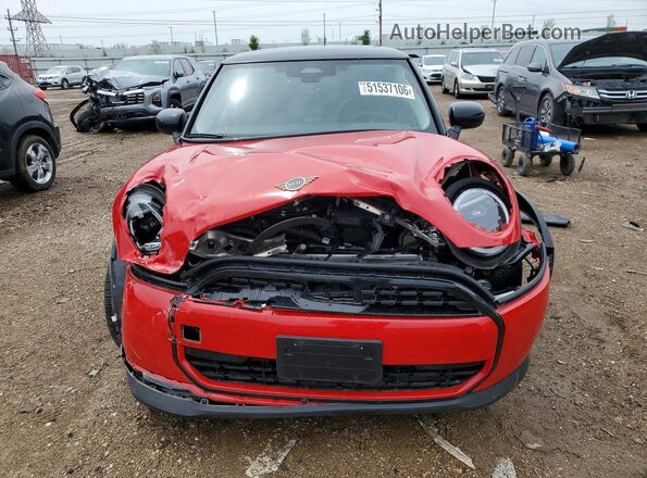 WMW13GD09S2W73047 2025 MINI COOPER Red წინა ხედი