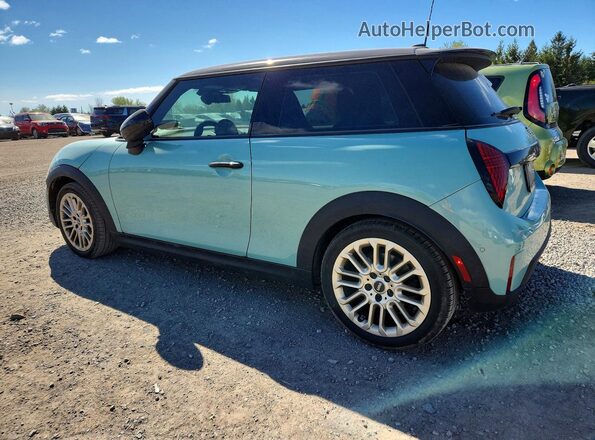 WMW23GD01S2X34167 2025 MINI COOPER Бирюзовый Задняя левая четверть