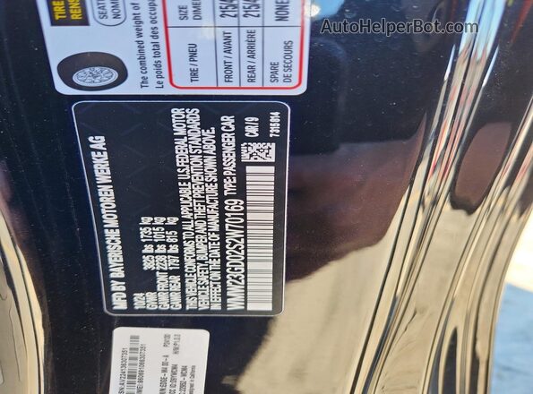 WMW23GD02S2W70169 2025 MINI COOPER Black Вид підкапотного простору