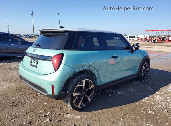 WMW23GD02S2W71547 2025 MINI COOPER Turquoise Trasero derecho