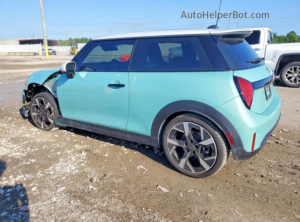 WMW23GD02S2W71547 2025 MINI COOPER Turquoise Trasero izquierdo