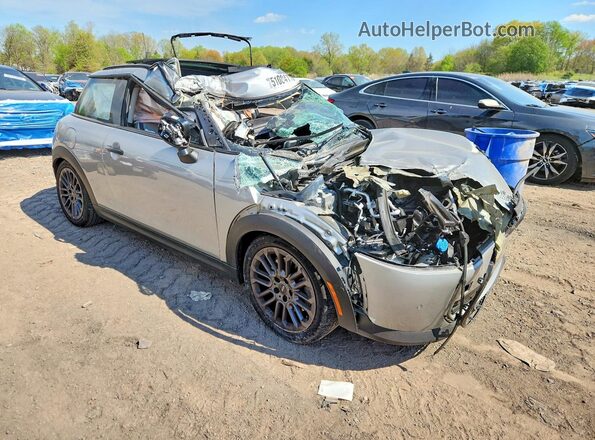 WMW23GD03S2W17755 2025 MINI COOPER Серебряный Передняя правая четверть