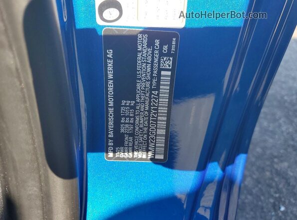 WMW23GD07T2Y12274 2026 MINI COOPER Blue 