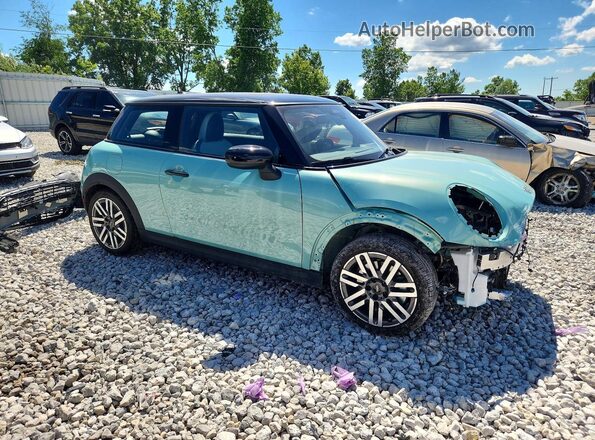 WMW23GD08T2X74926 2026 MINI COOPER Turquoise Front right