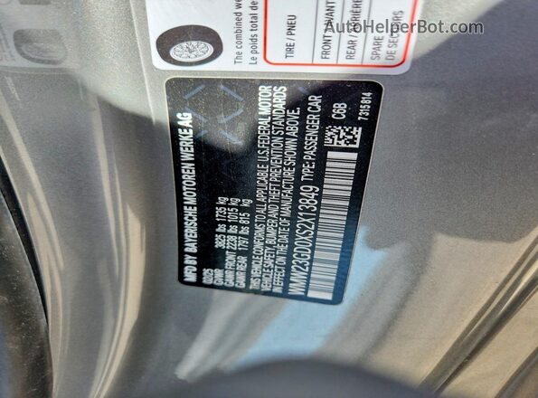 WMW23GD0XS2X13849 2025 MINI COOPER Silver Widok komory silnika