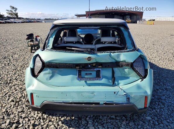WMW23GD0XS2X14368 2025 MINI COOPER Бирюзовый Вид сзади