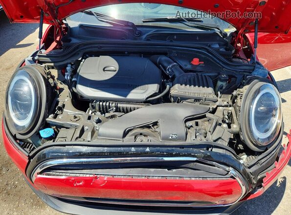 WMW33DH02R2U92058 2024 MINI COOPER Красный Вид задней части салона