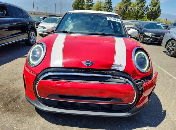 WMW33DH02R2U92058 2024 MINI COOPER Красный Вид спереди