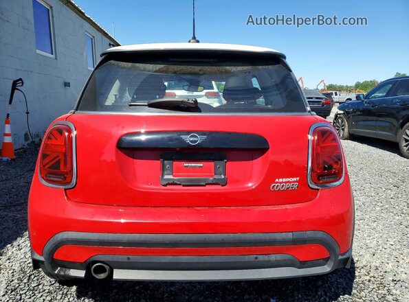 WMW33DH03N2P66278 2022 MINI COOPER Red 