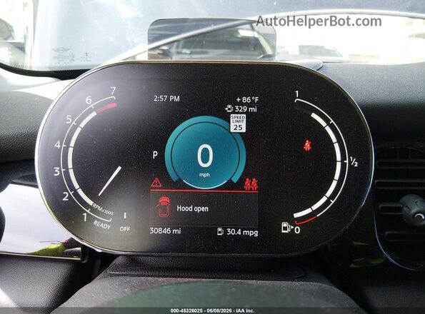 WMW33DH07N2R75586 2022 MINI HARDTOP Blue უკანა სავარძლების ხედი