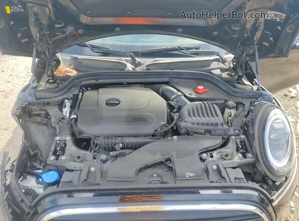 WMW33DK04N2R85744 2022 MINI COOPER Black Vista del compartimento del motor