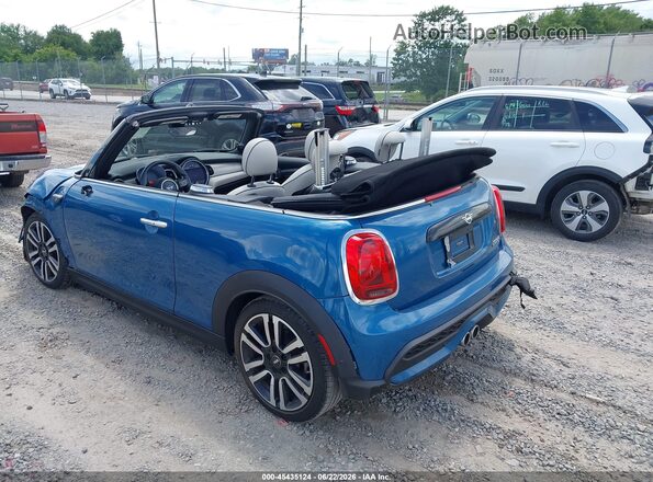 WMW43DL02N3N45969 2022 MINI CONVERTIBLE Blue Հետևի ձախ