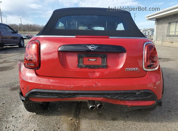 WMW43DL02P3P54504 2023 MINI COOPER Red Vista trasera