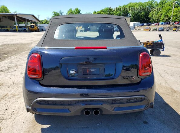 WMW43DL04N3N56035 2022 MINI COOPER Black Rear view