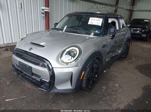WMW53DH00R2U74764 2024 MINI HARDTOP Gray Առջևի ձախ երեք քառորդ տեսարան